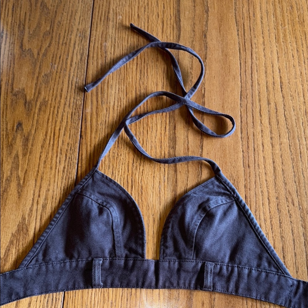Nasty Gal Brown Crop Top